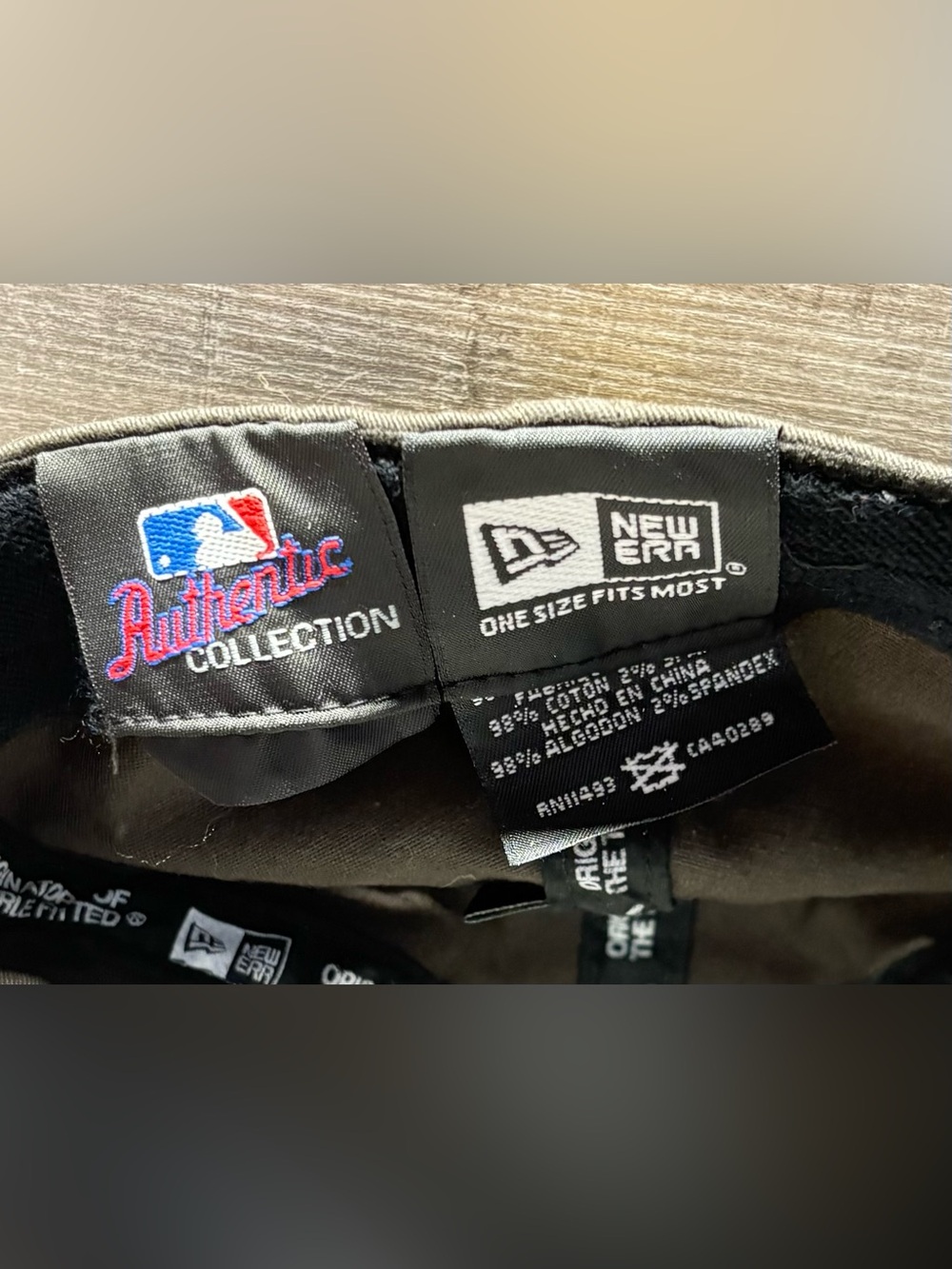 New Era Two-Tone Brown and White 'League Champions' Philadelphia Phillies Cap - Picture 7 of 7